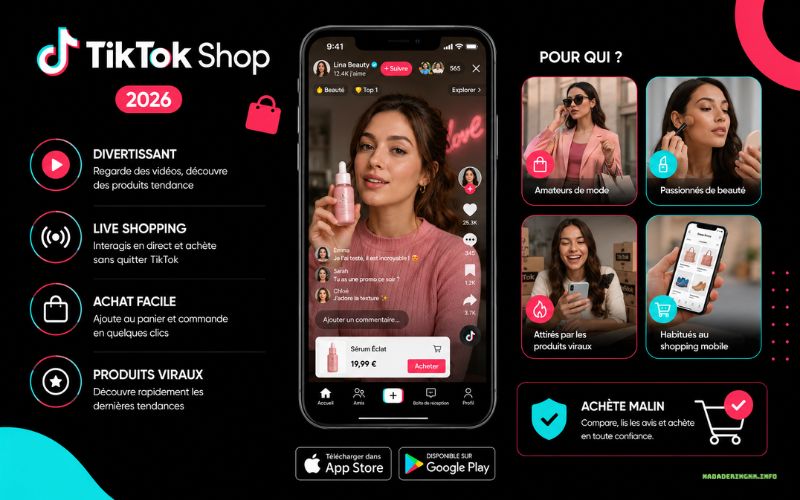 TikTok Shop découvrez la nouvelle façon d’acheter
