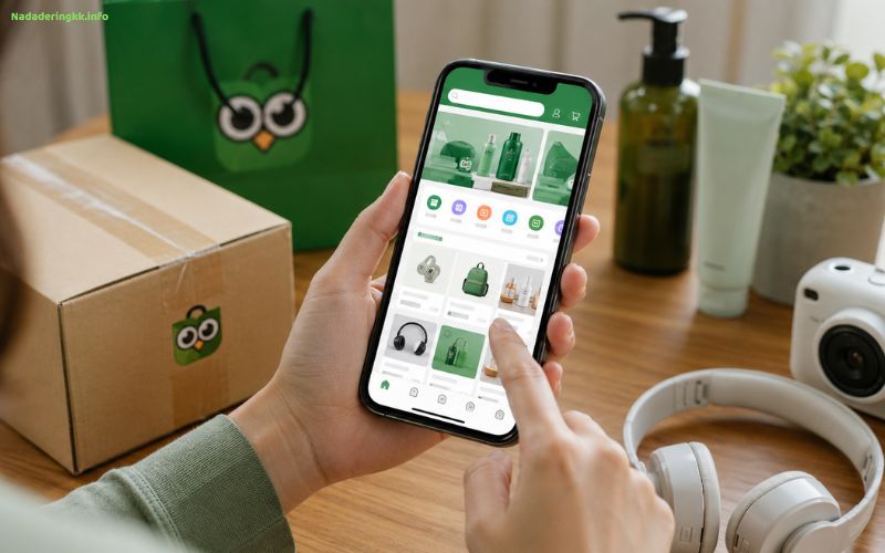 Tokopedia application de shopping en ligne sur mobile