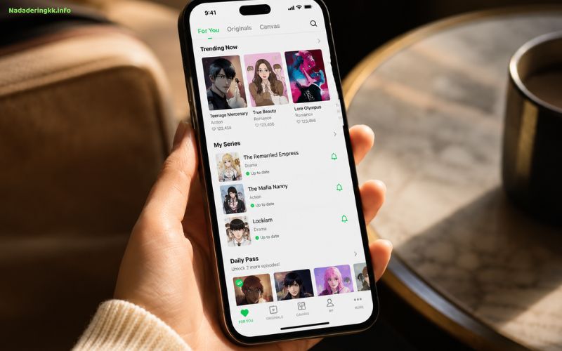 WEBTOON des histoires qui vous tiennent en haleine