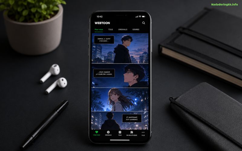 WEBTOON plongez dans des univers captivants