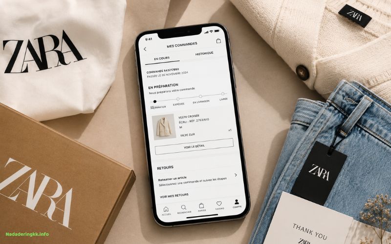 ZARA la référence mode directement sur mobile