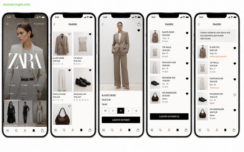 ZARA l’application mode qui séduit tant d’utilisateurs