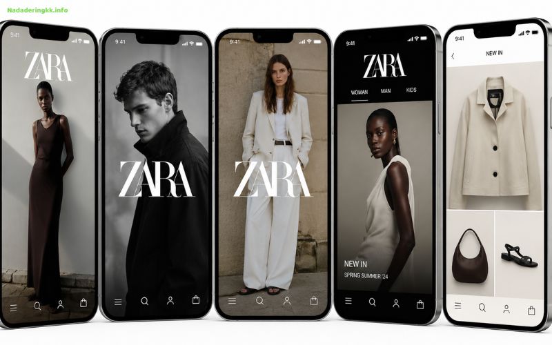 ZARA l’application pour rester tendance