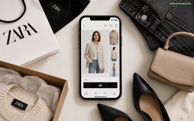 ZARA l’expérience shopping mode sur smartphone