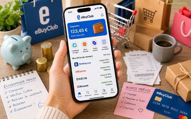 eBuyClub l’app cashback du quotidien
