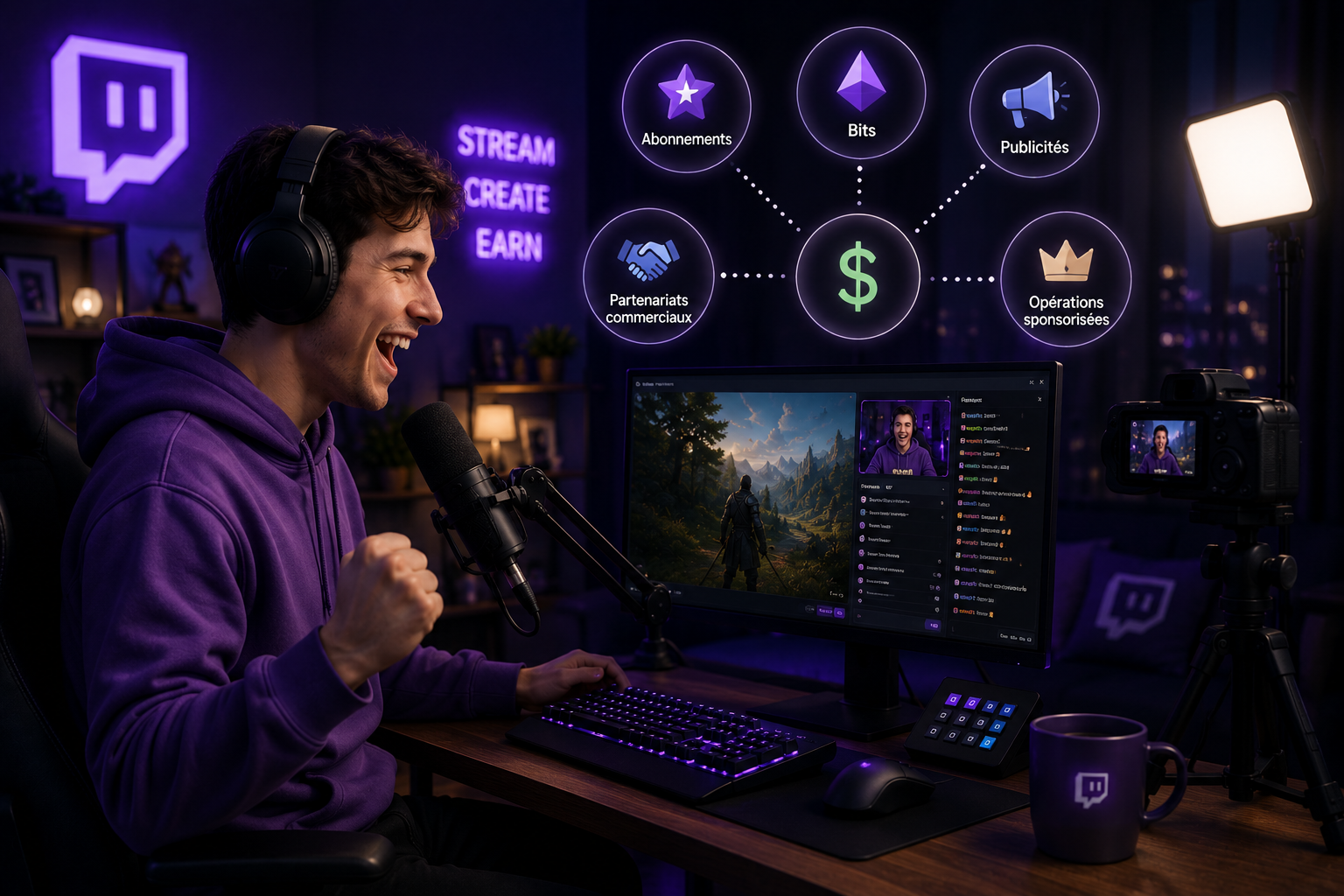 Comment débuter sur Twitch quand on ne connaît pas la plateforme