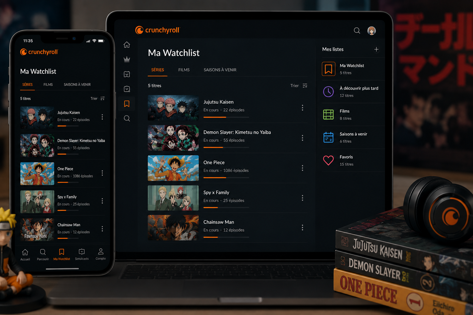 Crunchyroll regarder les nouveaux épisodes sans rien manquer