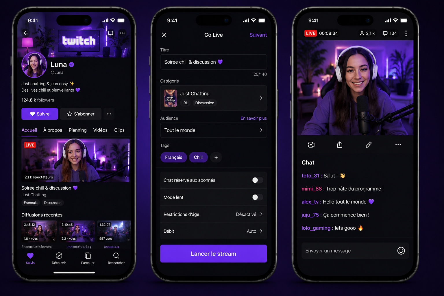 Découvrir Twitch suivre des streamers et créer ses propres lives
