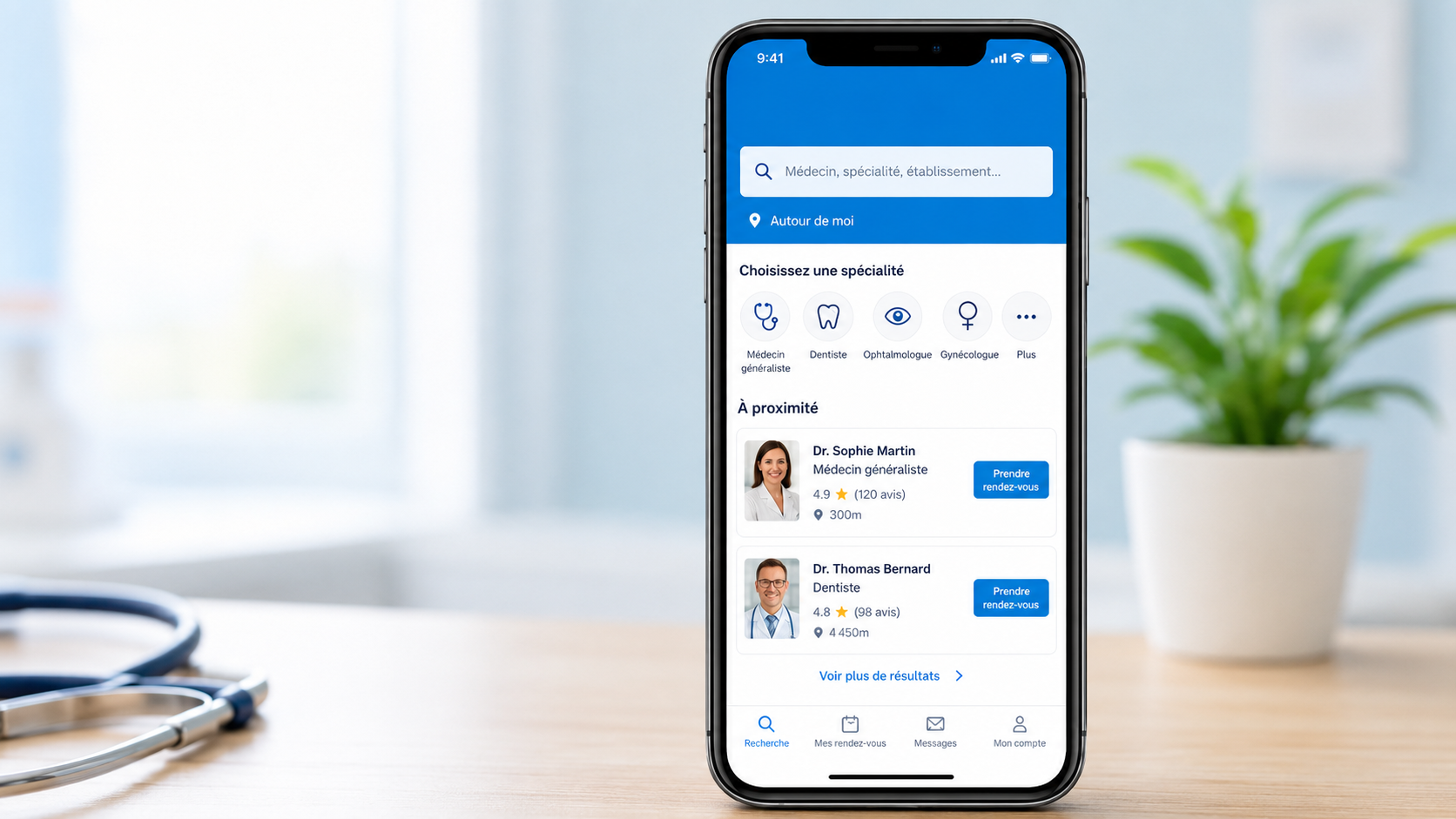 Doctolib trouver un médecin et gérer ses rendez-vous facilement
