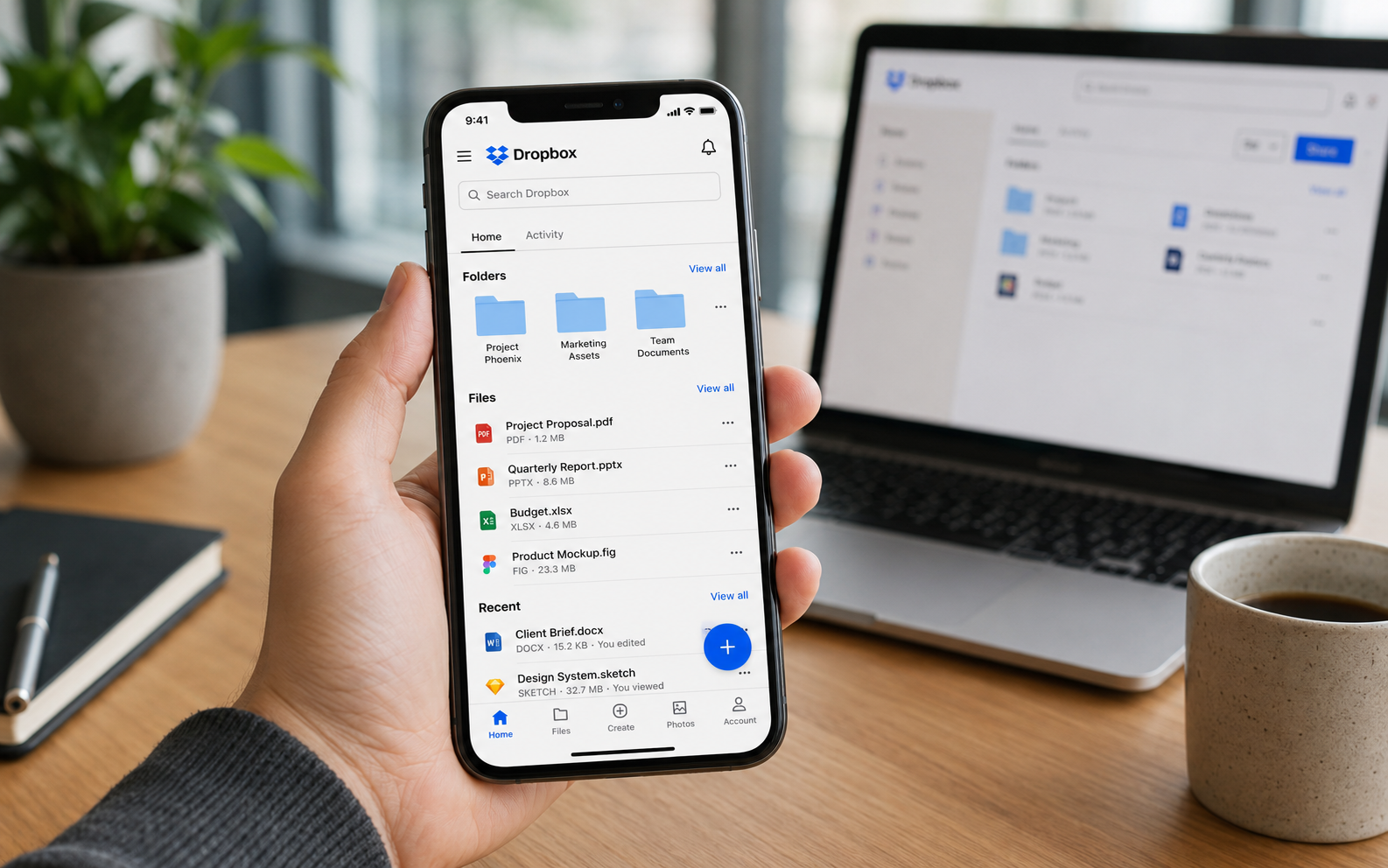 Dropbox gardez vos fichiers accessibles partout