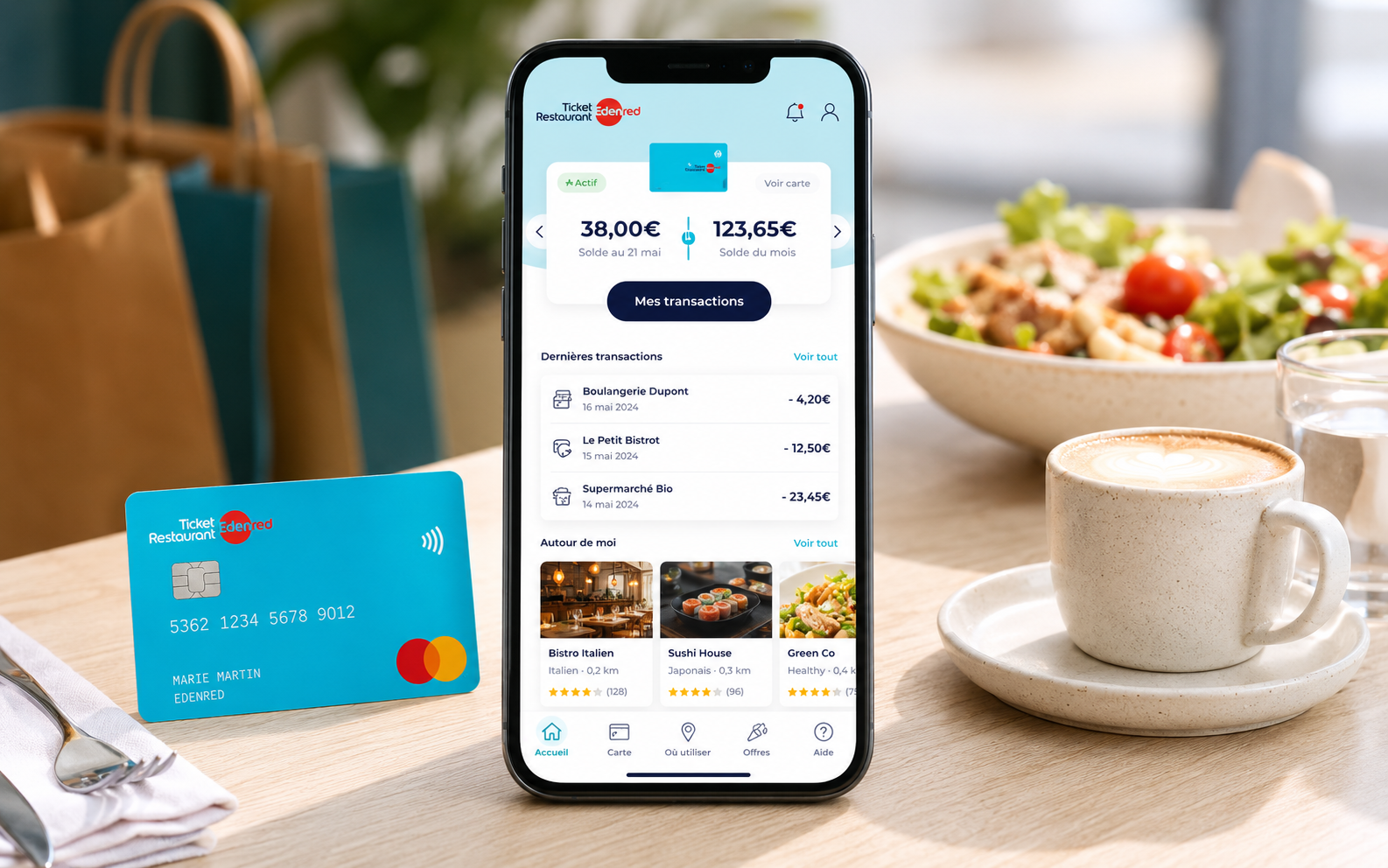Edenred consultez votre solde et payez avec votre mobile