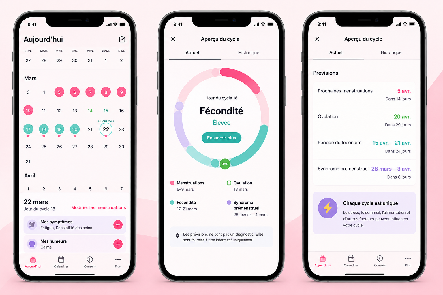 Flo l’application pour suivre son cycle sur smartphone