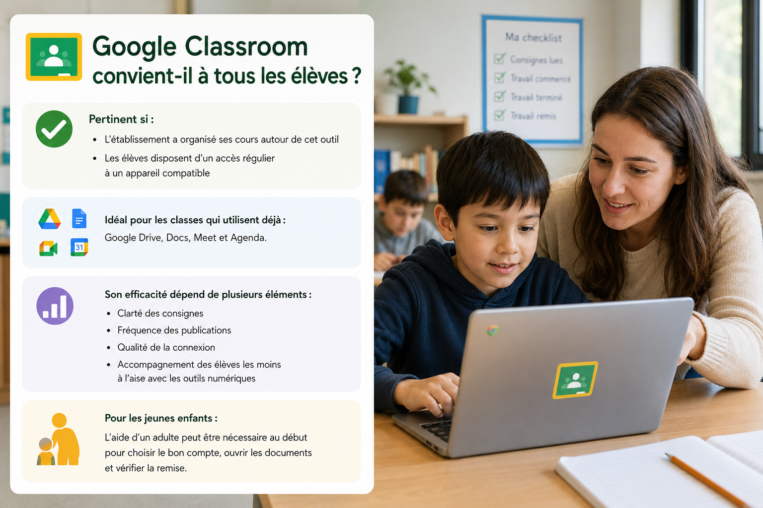 Google Classroom ce que l’application peut vraiment faire