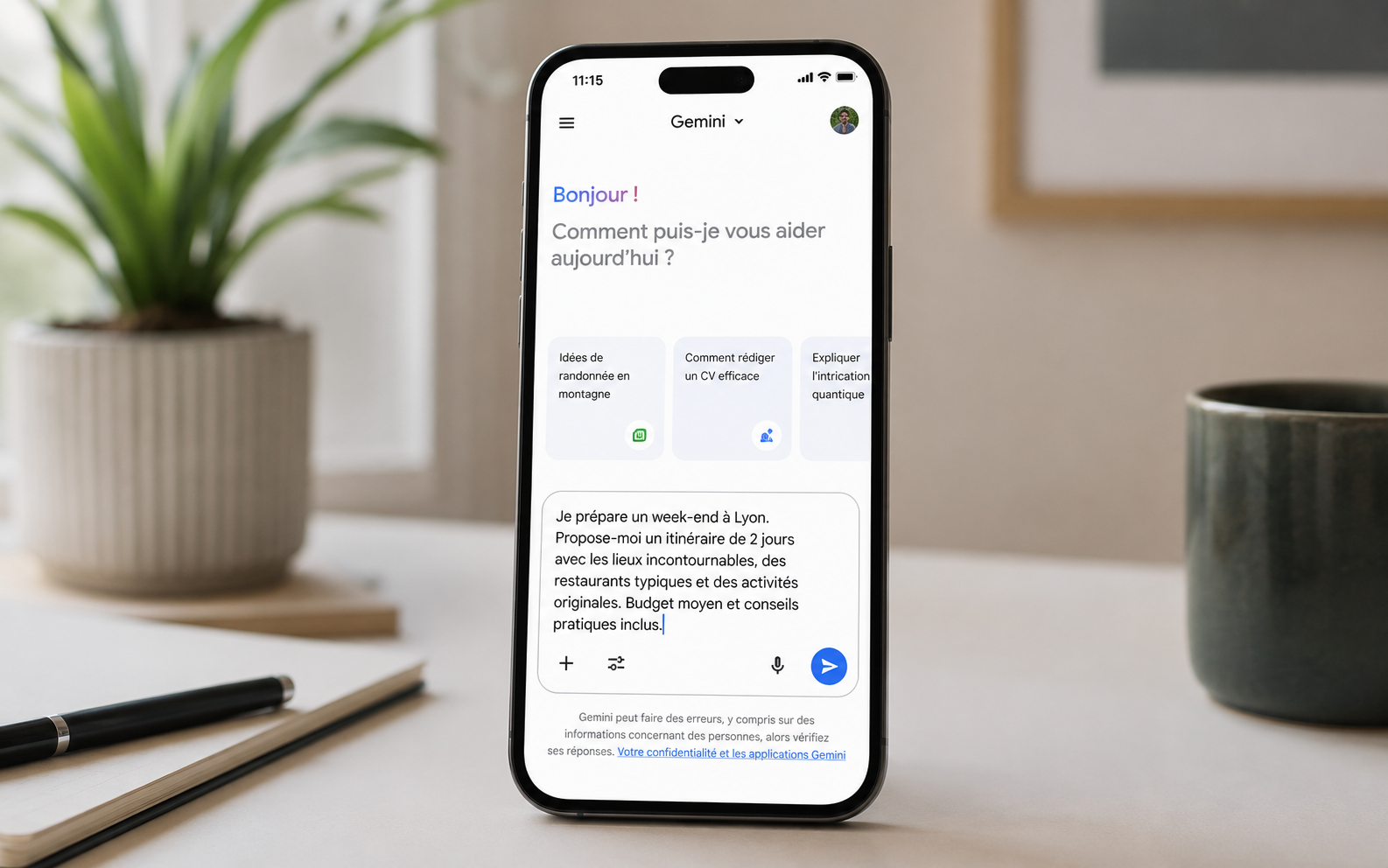 Google Gemini écrivez, apprenez et organisez-vous avec l’IA