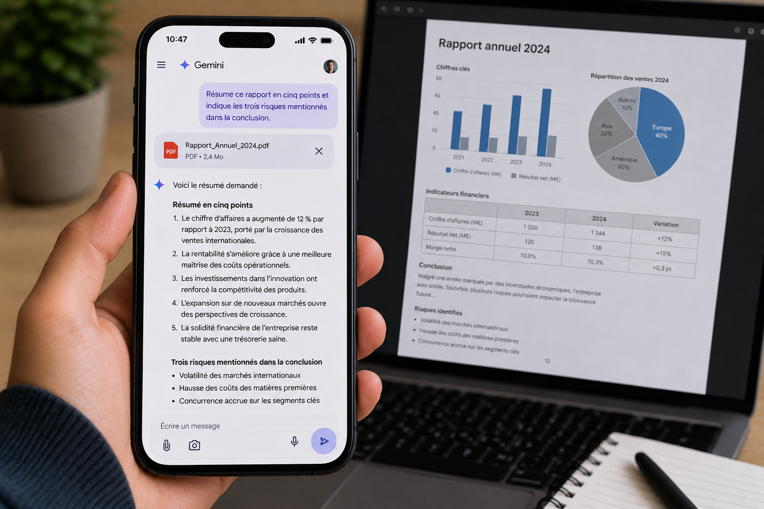 Google Gemini montrez une image et laissez l’IA vous aider