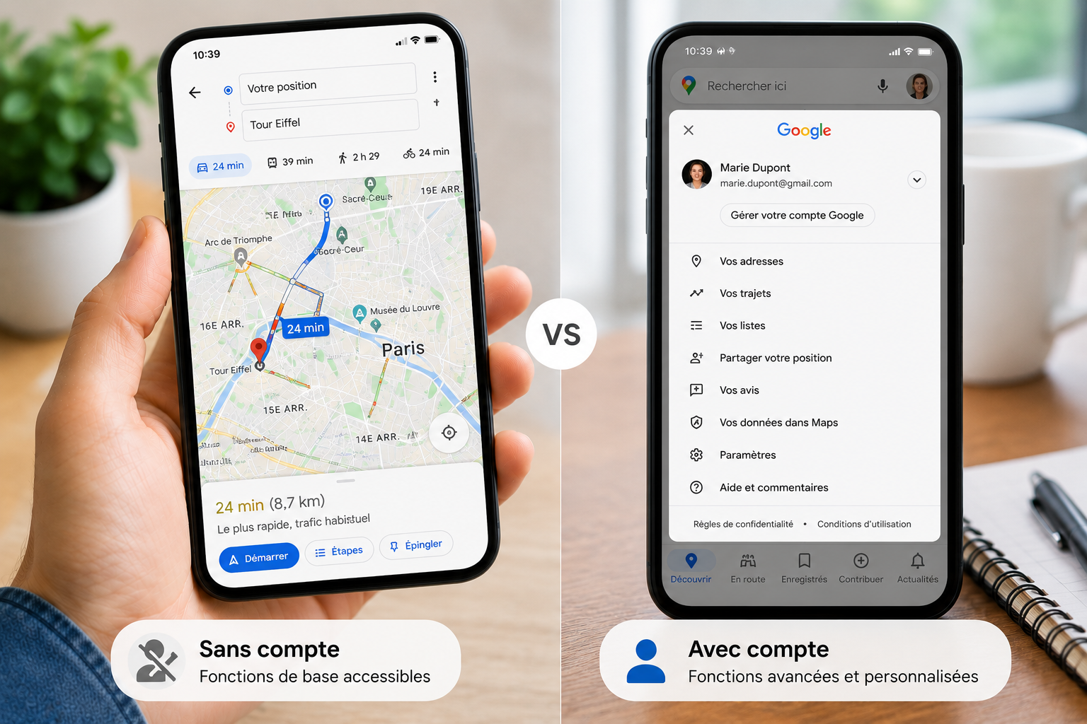 Google Maps comment se repérer et découvrir de nouveaux lieux