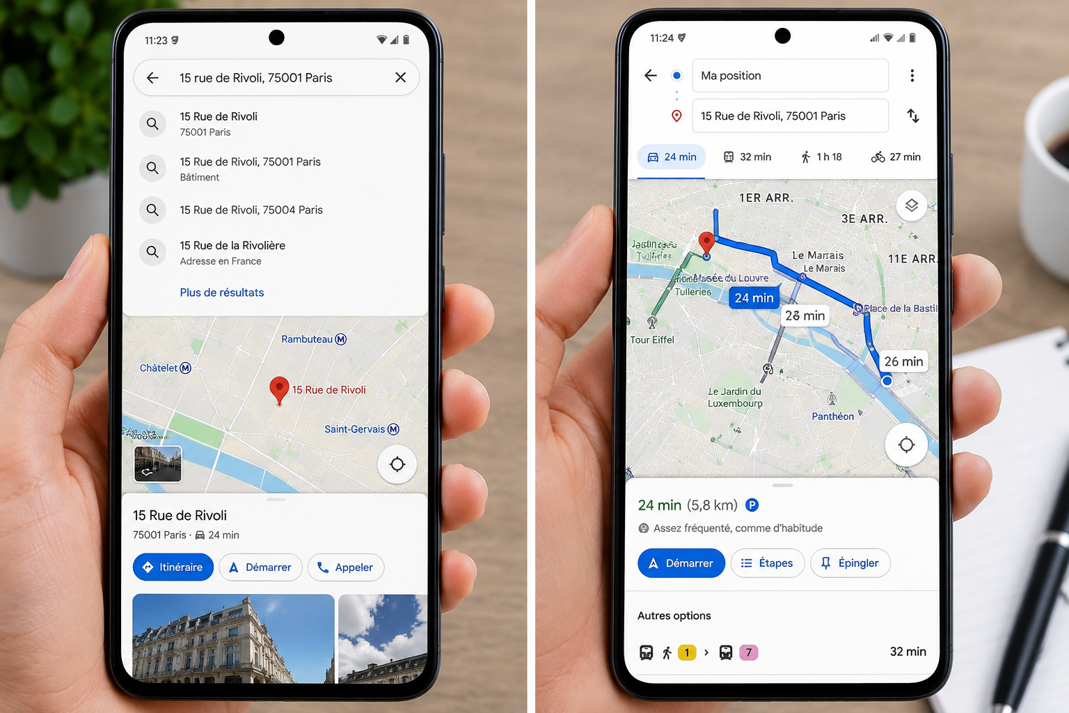 Google Maps préparez vos trajets et évitez les mauvaises routes