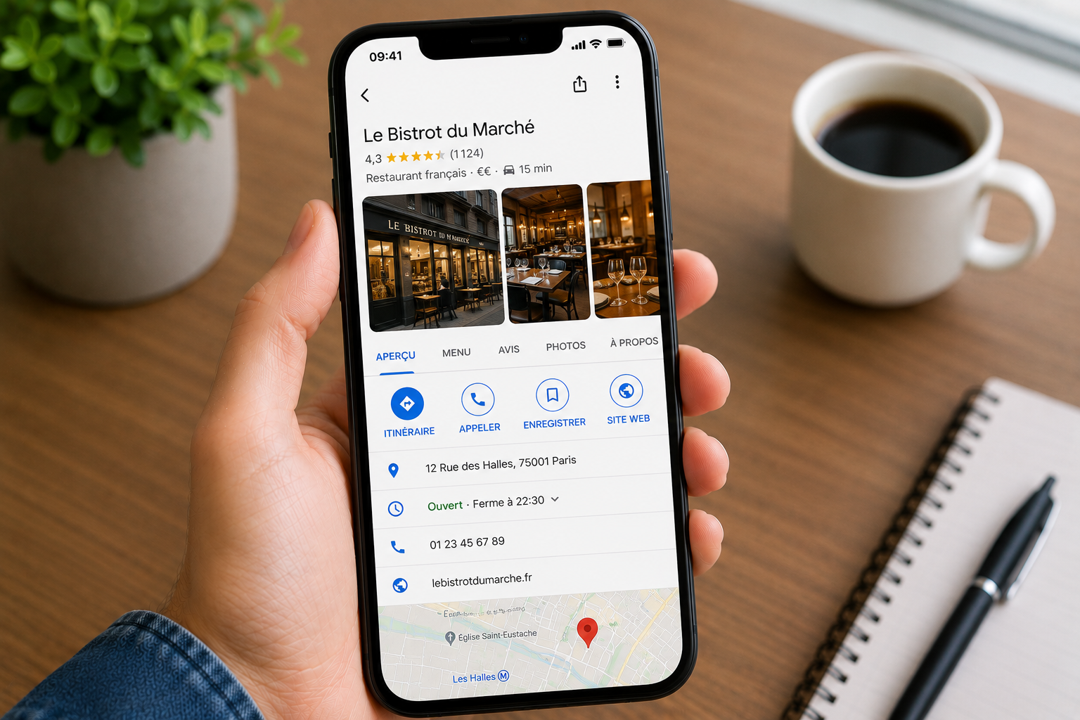 Google Maps trouvez votre chemin et explorez les lieux autour de vous