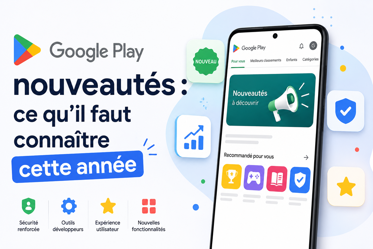 Google Play nouveautés ce qui change pour les utilisateurs