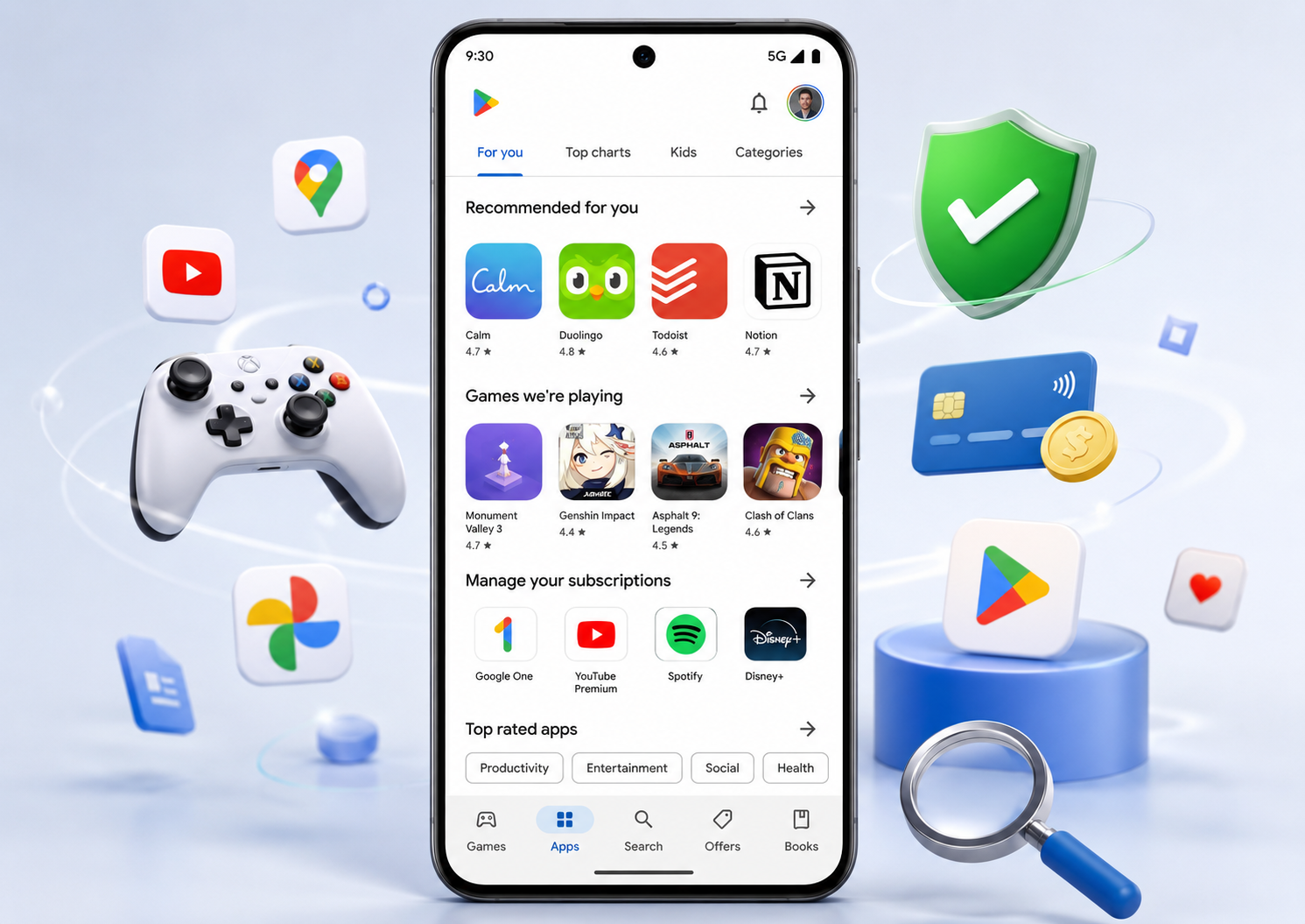 Google Play nouveautés les changements à suivre