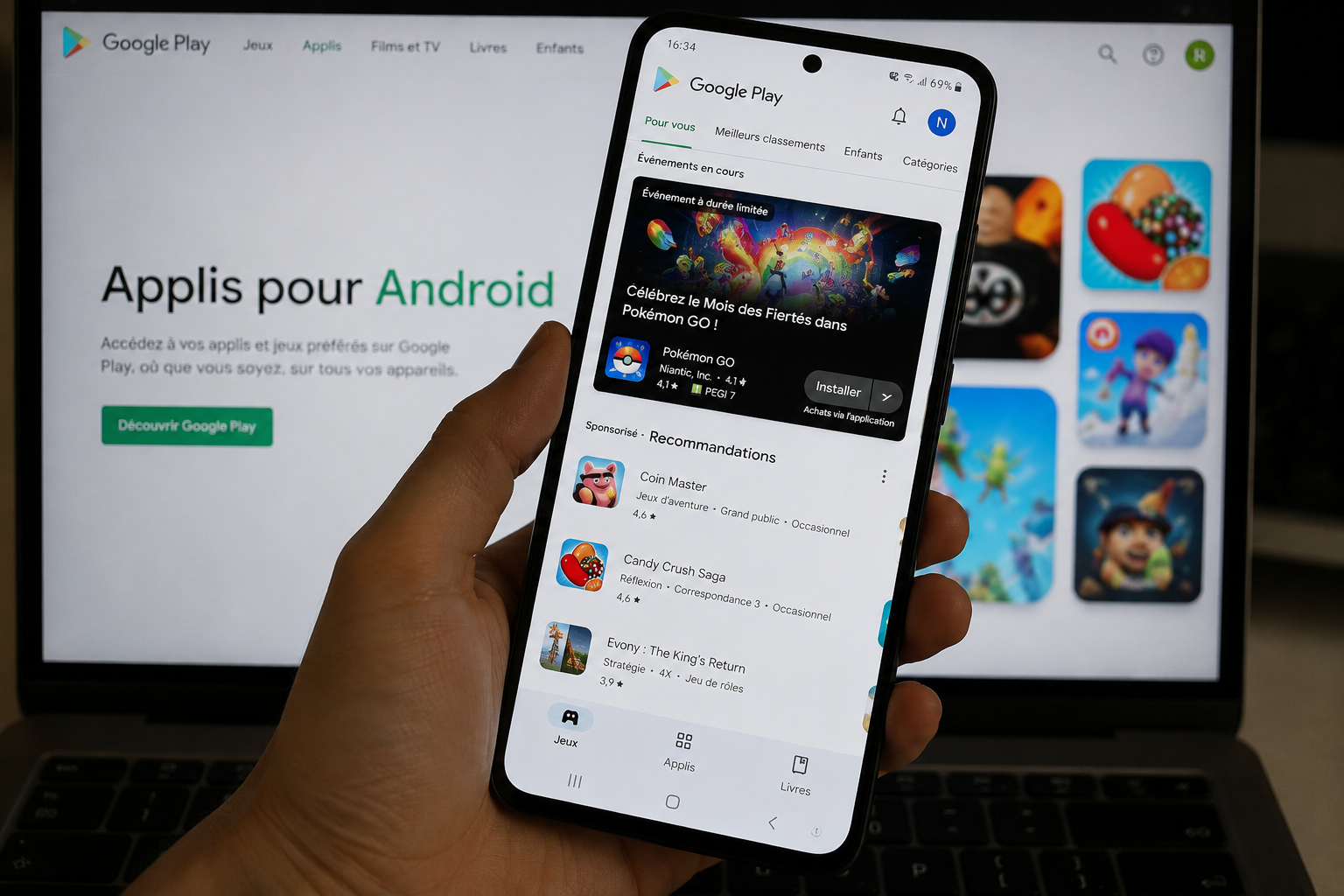 Google Play nouveautés les nouveautés qui améliorent votre expérience