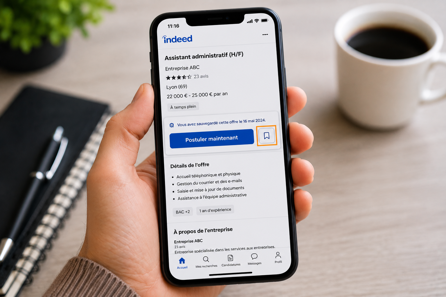 Indeed CV, alertes et offres d’emploi sur une seule application