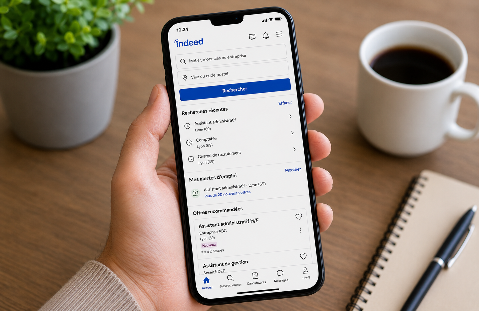 Indeed accédez à des offres et contactez les recruteurs facilement