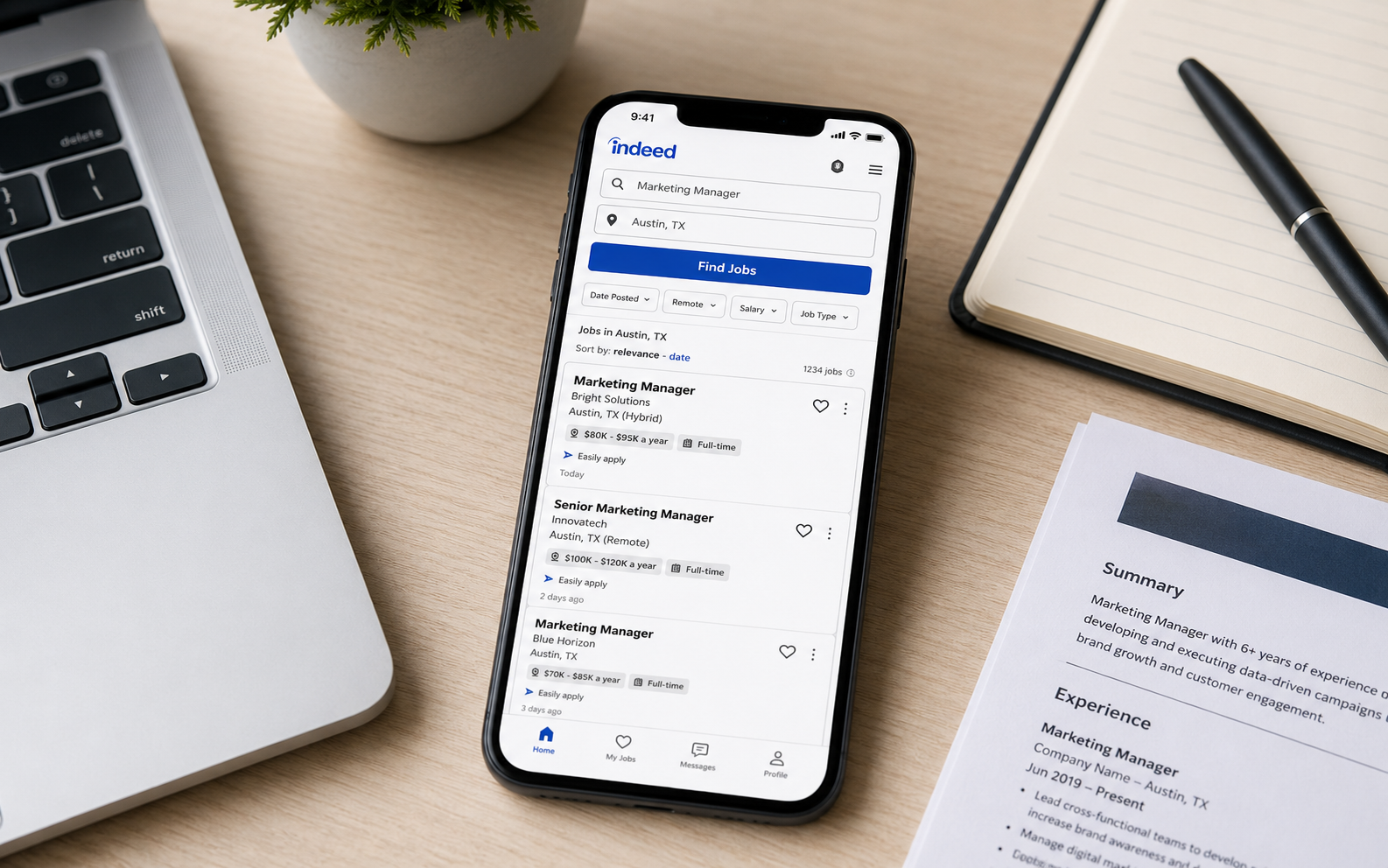 Indeed trouvez rapidement des offres adaptées à votre profil