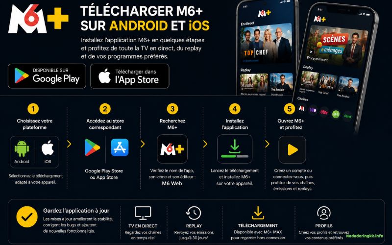 M6+ un catalogue varié pour toute la famille