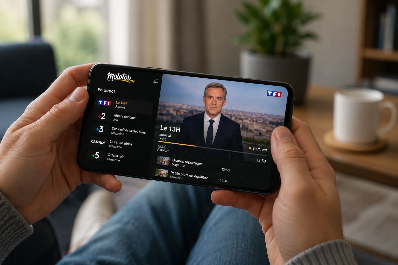 Molotov TV regardez vos chaînes préférées où vous voulez