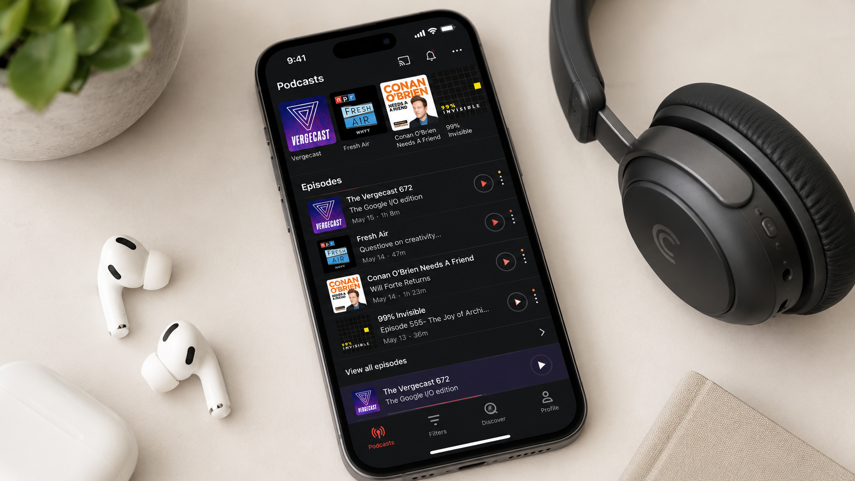 Pocket Casts gardez le contrôle sur vos podcasts