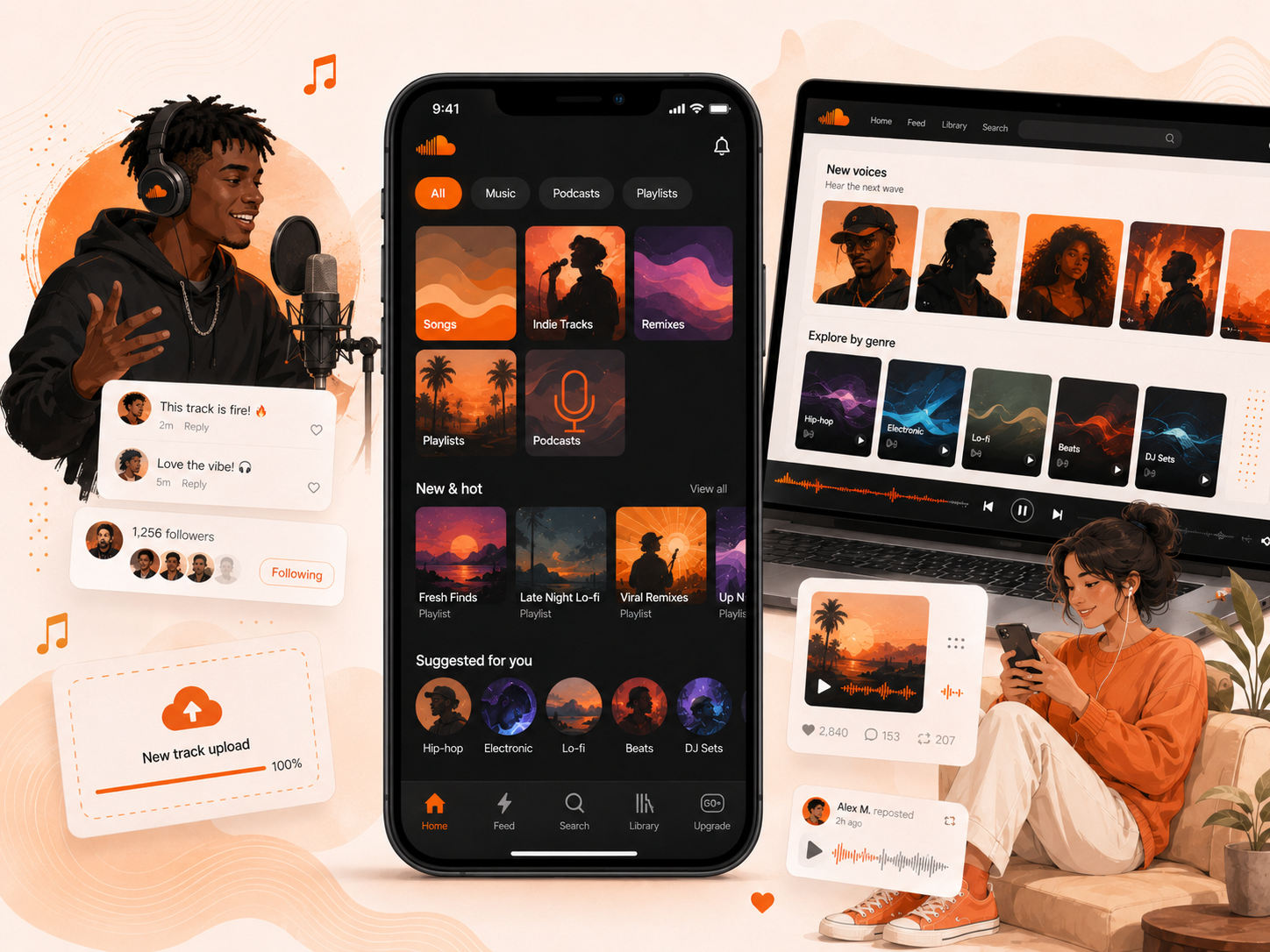 SoundCloud Mehr als nur Musik hören