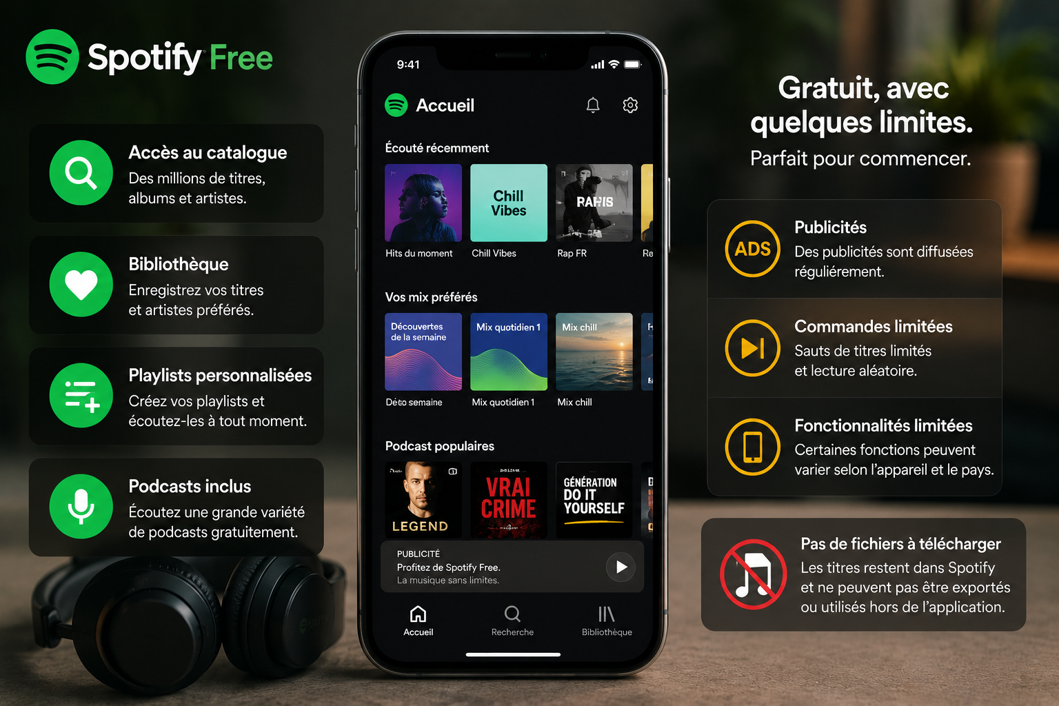 Spotify la plateforme idéale pour écouter de la musique au quotidien
