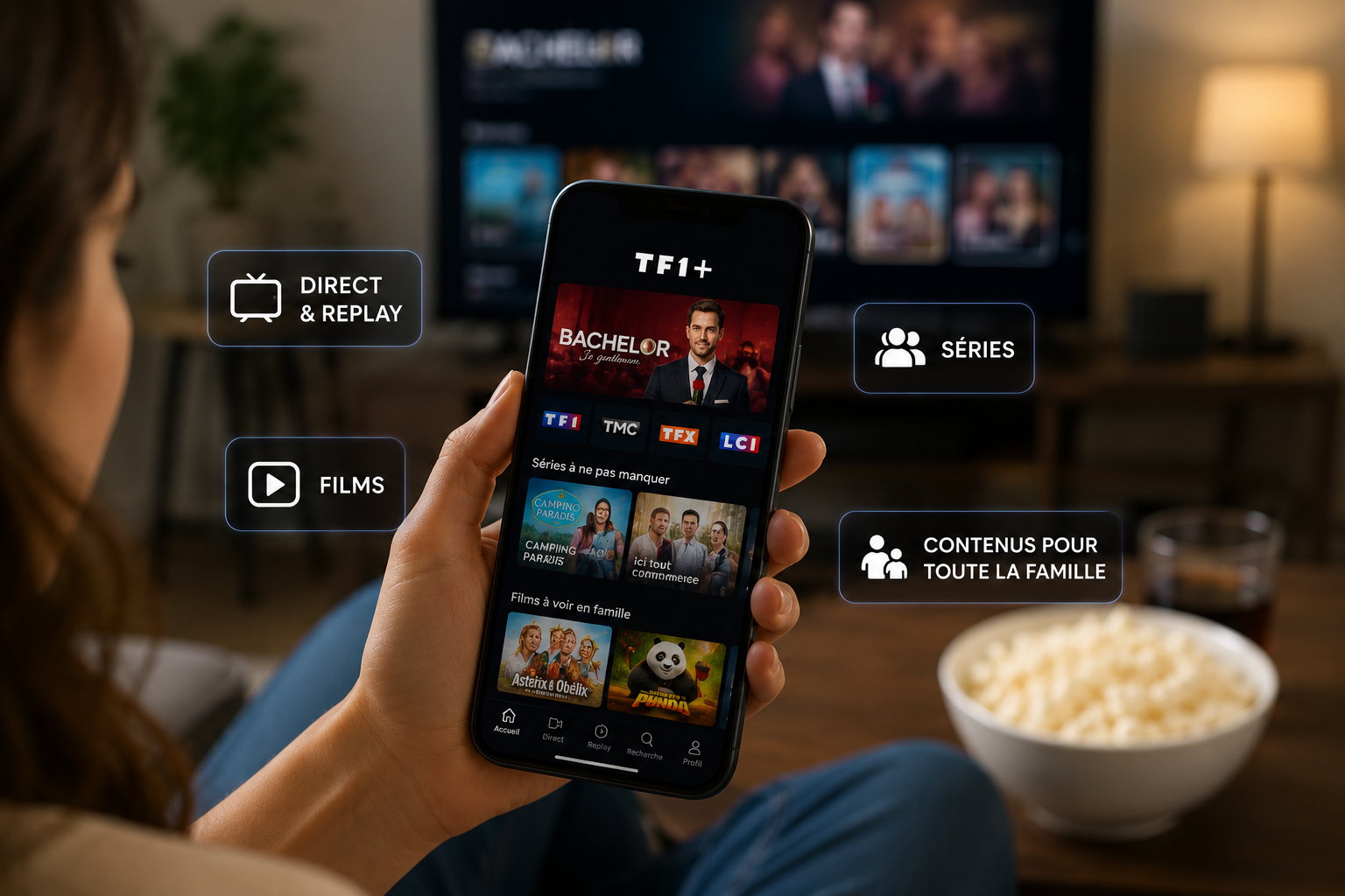 TF1+ une seule app pour tous vos contenus préférés