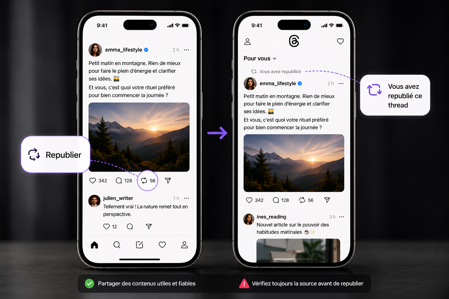 Threads découvrez des communautés autour de vos sujets préférés