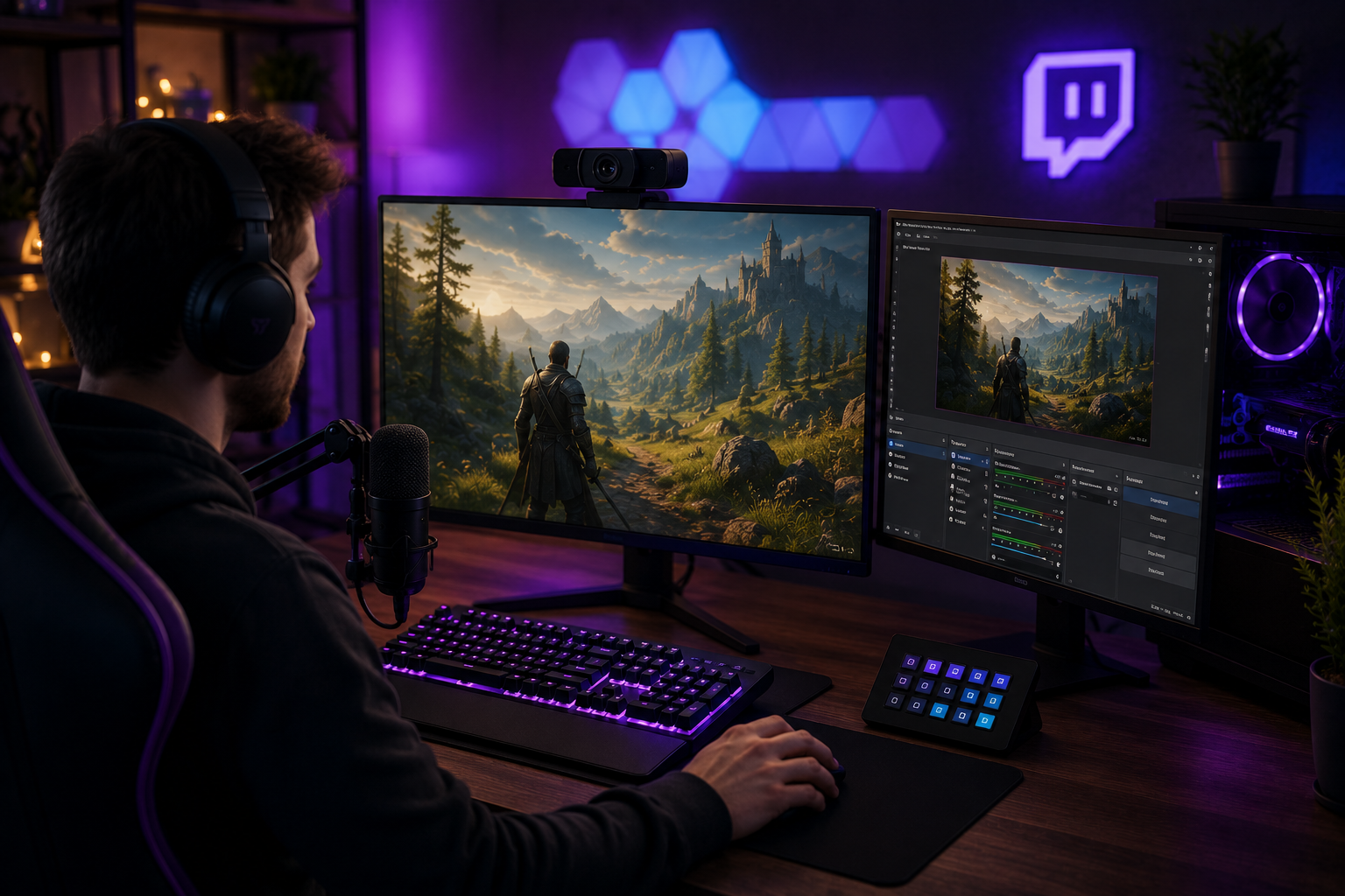 Twitch sans difficulté regarder des streams et se lancer en direct