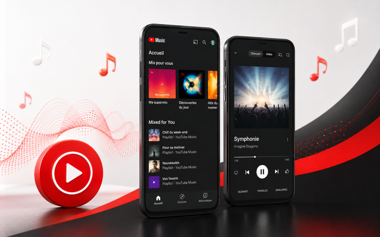 YouTube Music bien plus qu’une simple application de musique