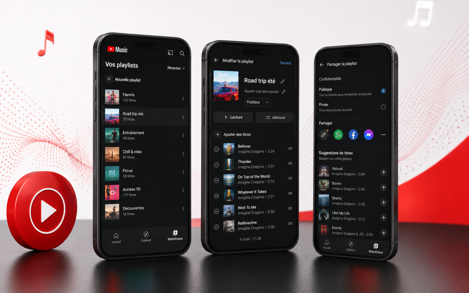 YouTube Music fonctionnalités, avantages et limites